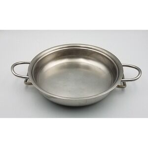 KAREN Replacement Pan SERAFINO ZANI SS 18-10 termodiffuser bottom no lid Parts